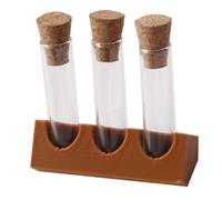 predolo 1:12 Miniature Coffee Bean Test Tube Rack, Decoration, Dollhouse Accessory, Toy Furniture Model for DIY Projects