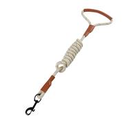 predolo 1.5m Pet Training Leash Nylon Multi-Functional Heavy Duty Reusable Leash for Running Outdoor Activities, Beige