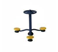 predolo 1/64 Scale Park Exercise Machines Equipment Realistic Design Miniature Outdoor Exercise Equipment Highly Detailed Diorama Playground Machine, Painted, Waist Twister