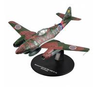 predolo 1/72 Scale Fork-Tailed Devil Fighter Model Display Ornament Historic Warplane Alloy Aircraft Collection WW2 Fighter Plane Model, Me262