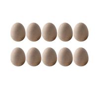 predolo 10 Pieces of Paper Mache Easter Eggs, Empty Easter Eggs, Creative Easter Baskets for Decorating DIY Craft Supplies for Easter Search