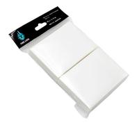 predolo 100pcs High Performance Lightweight Wear Resistant Multipurpose Frosted Entertainment Card Sleeves Protectors, White