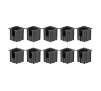 predolo 10Pcs Shower Faucet Handle Insert 1060514 Easy to Install Bathroom Fixture