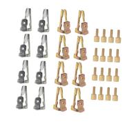 predolo 16 Piece Timer Replacement Trigger Kit 156T1978A Easy to Install Timer Parts Components Heavy Duty Dial Trigger, Gold Off Silver on