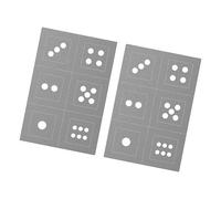predolo 2 Sheet Welding Coupons, 17 Gauge Thickness, Functional Fabrication Training