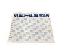 predolo 2026 Wall Calendar Full Year Calendar 365 Day Annual 12 Months Yearly Planner for School Business Gym Study groups Studio, blue