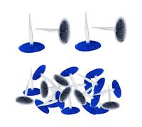 predolo 24-piece Mushroom-shaped Puncture Repair Kit, Suitable for Cars, Garages And Maintenance, 6mmx5cm Iron Sleeve