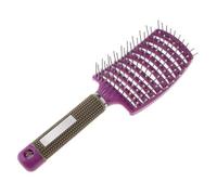 predolo 2xLarge Curved Vented Hair Brush for Detangling Drying Scalp Massage, 2 Pcs