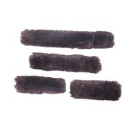 predolo 4 Replacement Horse Halter Covers for Stable Trailers, brown