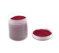 predolo 45 G Artificial Grass Powder DIY Model Grass Flock Realistic Artificial Lichen Powder for Wargamers, Hobbyists, Sand Tables, Dioramas, Red, 3MM
