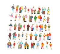 predolo 47 X 1:87 Miniature Figures, Miniature Scene Models, Small Ornaments, Collectibles, Mini Models, Random Selection