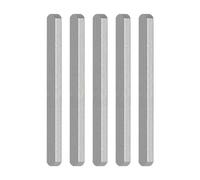 predolo 5Pcs Weighted Vest Steel Plates for Fitness Training, Load Bearing for Muscle Development, 25cmx2.5cmx0.7cm