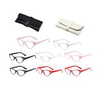 predolo 8x Cat Rhinestone Glasses Retro 50S 60S Old Lady Glasses for Festive