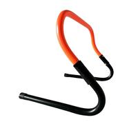 predolo Adjustable Hurdle Jumping Bar for Athletic Training And Speed Development, Orange Black