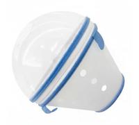 predolo Anti Lick Dog Cone Canine Cone Easy to Clean for Small Dogs, Sky Blue, M