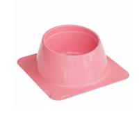 predolo Anti-Tip Hamster Bowl Easy to Clean Leak-Resistant Small Animal Feeder Detachable Design Hedgehog Feeding Bowl for Hamsters, Hedgehogs, Cage, Pink, Standard