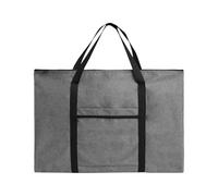 predolo Art Portfolio Bag Organize Bulletin Board Water Resistant Portable Practical Painting Draw Board Handbag for Poster Calendar, Gray 8K A3