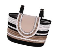 predolo Basket, Adjustable, Unique, Versatile, with Straps, Handlebar Basket for Picnics, Road, Shopping, Camping, Mountain Biking, Brown