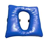 predolo Bedside Commode Seat Cushion Seats Pad Cover PU Leather Universal Toilet Seat Cushion Waterproof for Seniors Elderly Home, Deep Blue