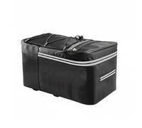 predolo Bike Rear Seat Bag Water Resistant Cycle Trunk Bag Reflective Strips Biking Accessory for Commuters, 12L, Wo Cover