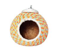 predolo Bird Breeding Nest Parrot Nesting House Shelter Hut for Blue Jays Pigeon Roosting, with Screws