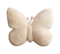 predolo Butterfly-shaped Cushion, Animal Pillow, Birthday Gift, Home Decor, Decorative, Cute, for Office, Bedroom, Sofa, Balcony, White