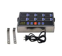 predolo CAL-8B Portable Calculagraph 8 Channel Digital Timer Kitchen Cooking Timing