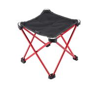 predolo Camping Stool Folding Small Chair Portable Chair Mini Folding Stool Fishing Stool for Beach, Red