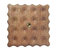 predolo Cello Anti-Slip Mat, Floor Protector, Wooden Anti-Slip Pad, Cello Peg Holder for Playing, Brown