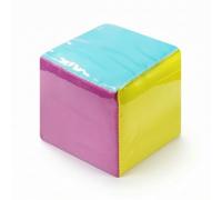 predolo Children Soft Dice Educational Dice Cube Set With Clear Sleeves Customizable Foam Learning Cubes For Interactive Play Insert Cards On Six Sides