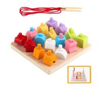 predolo Color Matching Toys for 1, 2, And 3 Year Olds, Great Birthday Gift, for Developing Fine Motor Skills,