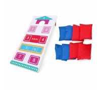 predolo Cornhole Game Set, Outdoor Toss, Wooden, for Backyard & Camping