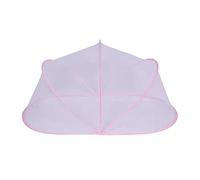 predolo Crib Net Cover Cribs Bed Universal Breathable Adjustable Portable Cradle Tent for Kids Newborn Infant Girls, Pink M