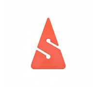 predolo Diving Marker Cave Diving Cookie Marker Triangle Marker Directional Marker Glow In The Simple Setup suitable for technical diving cave mapping team, Watermelon Red