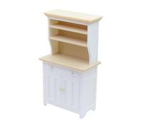 predolo Dollhouse Wardrobe in 1:12 Scale, Household Accessories, Dining Room Scene, Ornament, Gift, Miniature Wardrobe for Girls