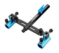 predolo Double Fishing Rod Holder Tool Box Detachable Non-Slip Universal 360 Degree Rotation for Outdoor Activities, blue