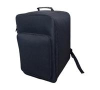 predolo Drum Transport Case 600D Oxford Cloth Bag with Pearl Padding and Front Storage Pocket for Drumsticks Suitable for Rehearsals Performances Lessons