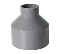 predolo Duct Reducer Increaser Inline Adapter Lightweight Sturdy Replaces Accessory Fitting Air Duct Adapter Ducting Connector, 11cmx5cm