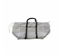 predolo Duty Harvest Bag Wide Opening Drawstring Mesh Crate Liner Utility Container for Farmers, Fishermen, Aquaculture, 100L