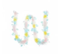 predolo Easter Tinsel Garland Easy to Hang Colorful Twist Streamer Spring Hanging Tinsel Ornament Decoration for Parents, Families, Doorways, Glass Panes, 4-Color Butterfly