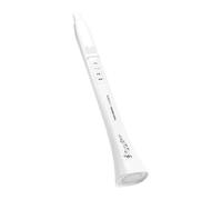 predolo Electronic Digital Aerophone Wind Instrument Rechargeable Easy to Play Adjustable Volume Function PP Material Suitable for Adults Teenagers P, White