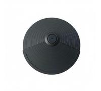 predolo Electronic Ride Crash Cymbal Realistic Swing Electronic Drum Cymbal Pad Plug-and-Play, 10 Inch Half