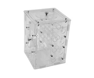 predolo Farm, Transparent Nest, Scientific Study, Educational, DIY Display Box, Kit, Compact Habitat, 10cmx10cmx15cm