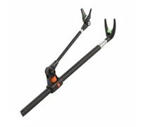predolo Fishing Pole Holder Heavy Duty Fishing Rod Holder Easy Setup Bank Extendable Pole Stand for Outdoor, Black 1.7M Wo Insert