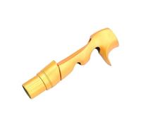 predolo Fishing Rod Holder, Handle Support, DIY, Lightweight, Aluminum Alloy, Non-slip, Spare Part for Building A, Orange