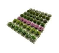 predolo Grass Tuft Model, Inflorescences of Lowland Shrubs, Vegetation Group Model for Diorama Layout, Architectural Building