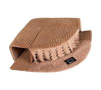 predolo Guinea Pig Hiding Accessories, Hiding Tunnels for Small Animals Such As Guinea Pigs, Rats And Hamsters, Brown