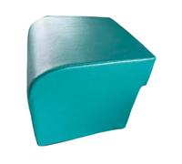 predolo Hip Thrust Box Glute Bridge Exercise Machine Booty Workout PU Leather Multifunctional Bench Core Strength Suitable for Women Home Gym, Light Green