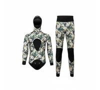 predolo Hooded Neoprene Wetsuit, Split, Multi-sport, Travel, Algae Green, XL