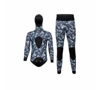 predolo Hooded Neoprene Wetsuit, Split, Multi-sport, Travel, Phantom Blue, L